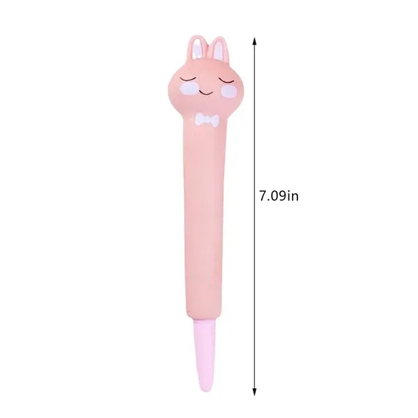 Cute stress relief students kids office squishy squeeze pen
