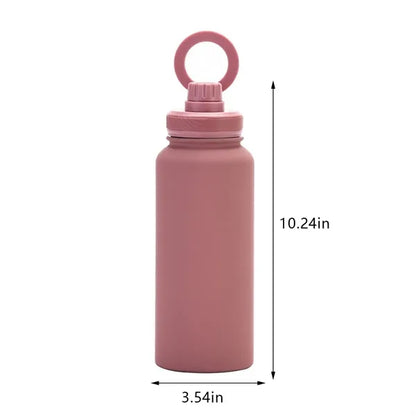 34oz Portable Outdoor Phone Magnetic Holder Insulated Cup