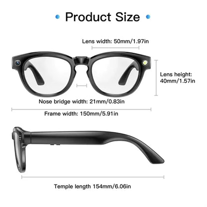 Smart Video Glasses with Camera