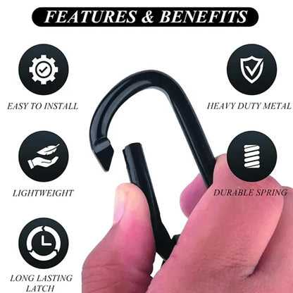 Multipurpose Baby Stroller Hook Leather Bag Hanger