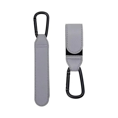 Multipurpose Baby Stroller Hook Leather Bag Hanger