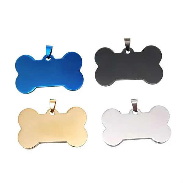 Metal Dog Keychain Tag