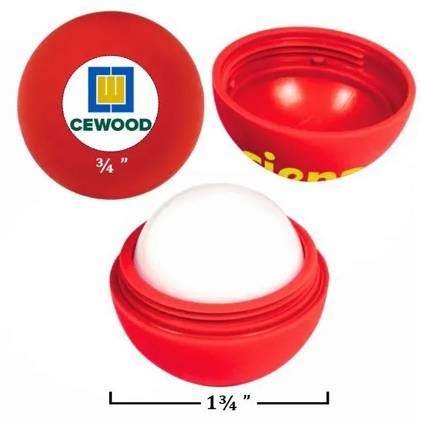 Round Scented Lip Balm