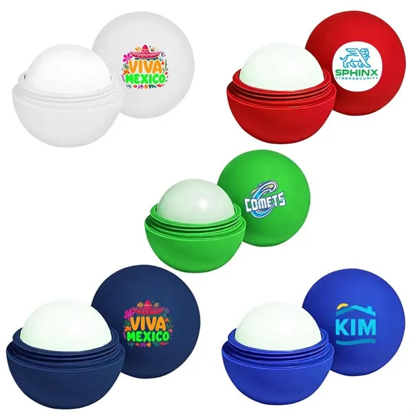 Round Scented Lip Balm