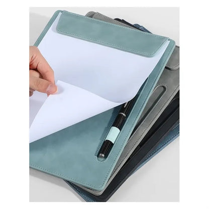 Pu Leather Magnetic Clipboard