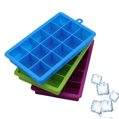 Silicone Ice Maker Mold with Lid