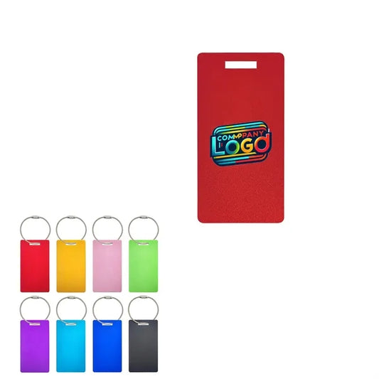Aluminum Metal Luggage Tags
