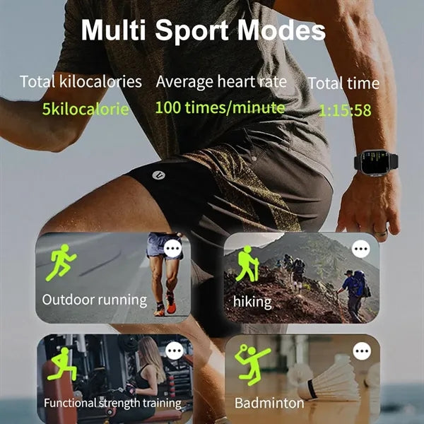 2 in 1 Smart Watch with Earbuds
