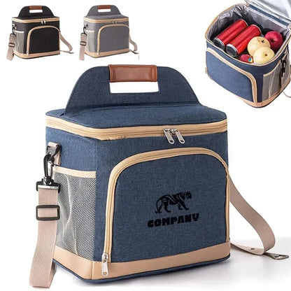 Oxford Picnic Cooler Bag with Strap