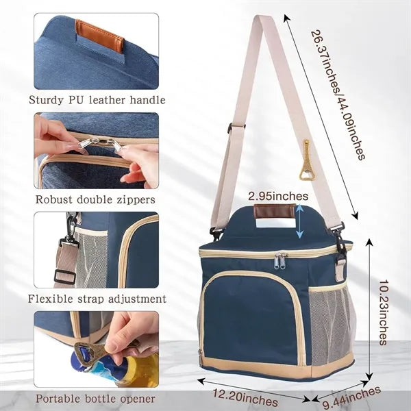 Oxford Picnic Cooler Bag with Strap