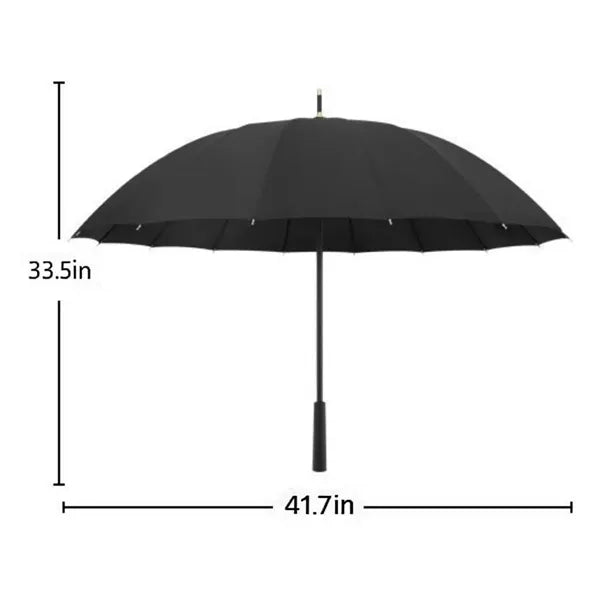 Windproof Large Logo Golf  Umbrella Adult Men Women Classic