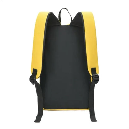 Outdoor Waterproof Oxford Cloth Yellow Backpack