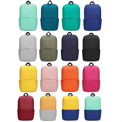 Outdoor Waterproof Oxford Cloth Yellow Backpack