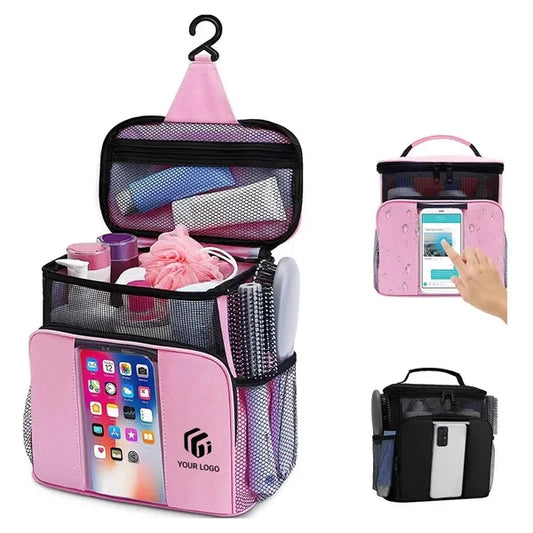 College dorm essential hanging travel shower bag caddy