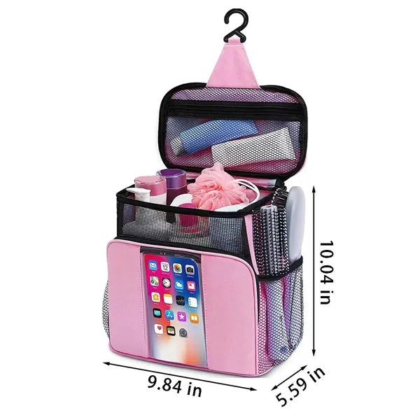 College dorm essential hanging travel shower bag caddy