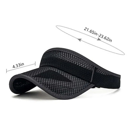 Unisex breathable sport golf baseball cap sun visor hat