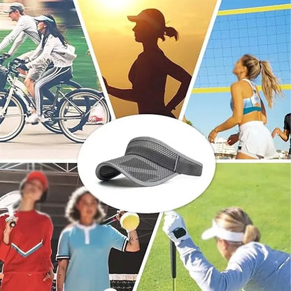 Unisex breathable sport golf baseball cap sun visor hat