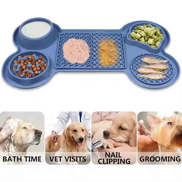 Portable Silicone Pet Feeder Bowl
