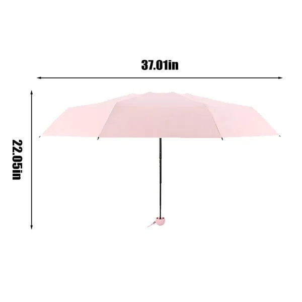 Compact lightweight travel sun rain umbrella for pocket