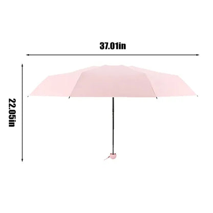 Compact lightweight travel sun rain umbrella for pocket