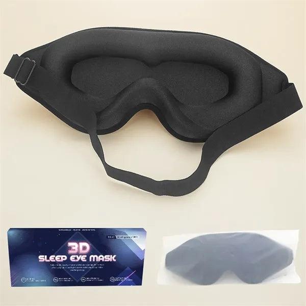 3D Deep Contoured Eye Covers for Sleeping