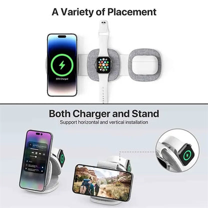 3 in 1 Foldable Wireless Charger