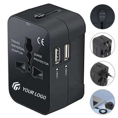 International universal all in one travel plug adapter
