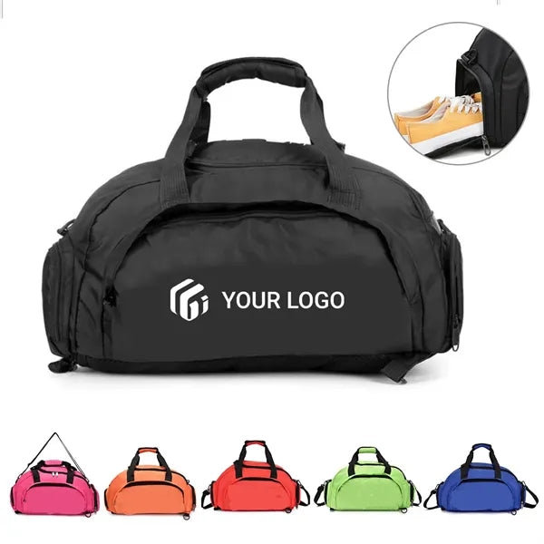 Waterproof multi-purpose travel gym football bag backpack