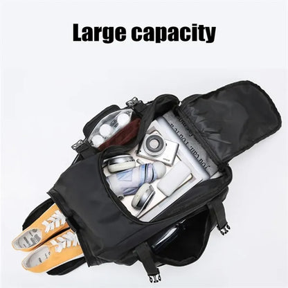Waterproof multi-purpose travel gym football bag backpack