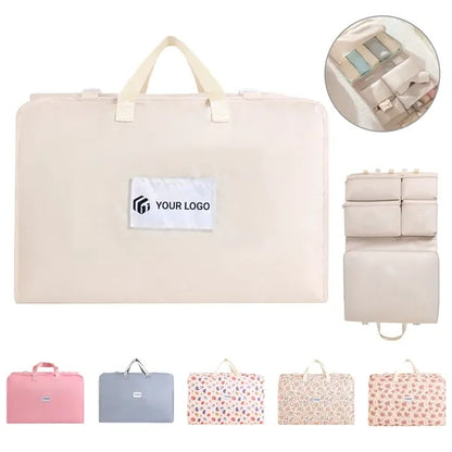 Portable travel luggage organizer bags packing cubes