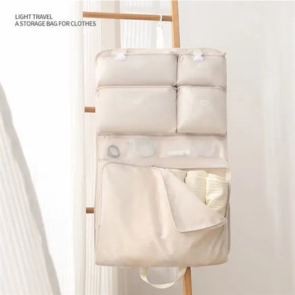 Portable travel luggage organizer bags packing cubes