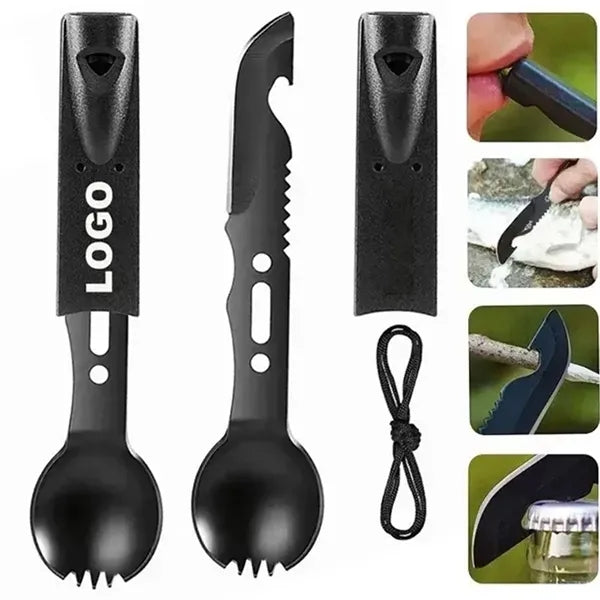 Multi-Functional Camping Spoon Fork