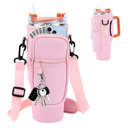 Neoprene 40oz Insulated Cup Sleeve with Handle