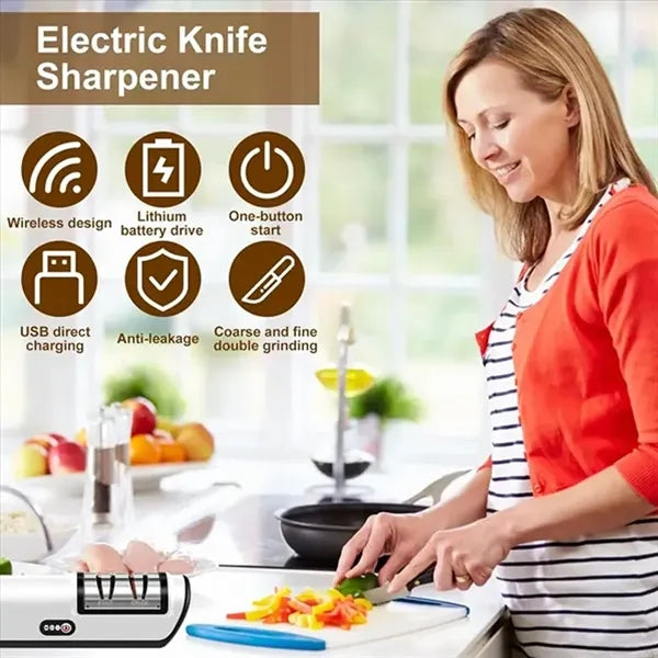 Electric Kitchen Knife Sharpener
