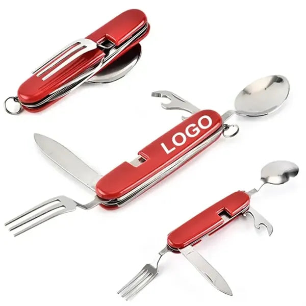 4 in 1 Pocket Cutlery Camping Set