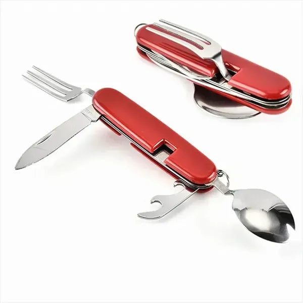 4 in 1 Pocket Cutlery Camping Set