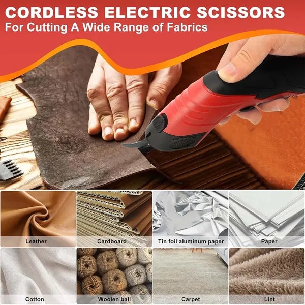 Rechargeable cordless electric scissors cardboard cutter