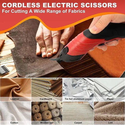 Rechargeable cordless electric scissors cardboard cutter