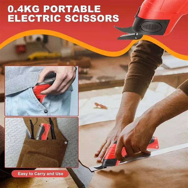 Rechargeable cordless electric scissors cardboard cutter