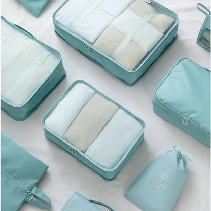 7 set packing cubes luggage organizer bags for travel