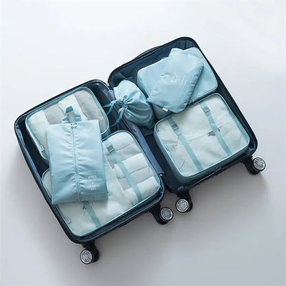 7 set packing cubes luggage organizer bags for travel