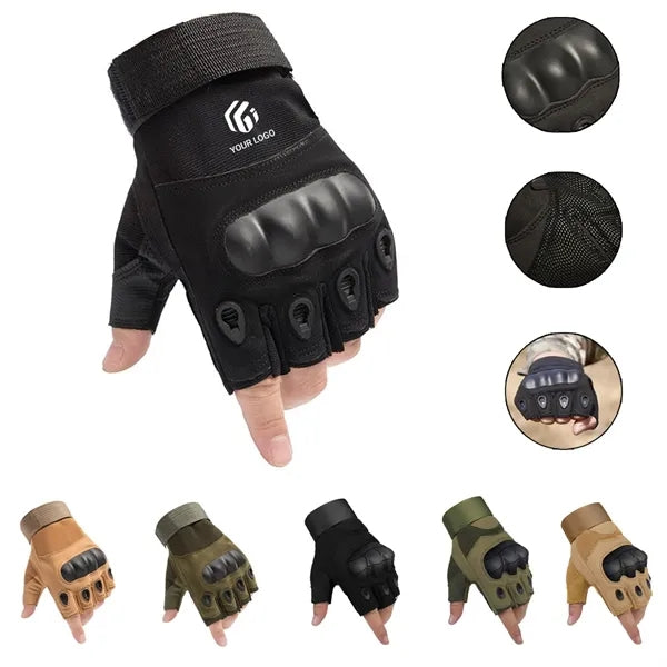 Multipurpose Outdoor Protection Tactical Half Finger Gloves