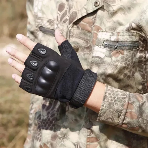 Multipurpose Outdoor Protection Tactical Half Finger Gloves
