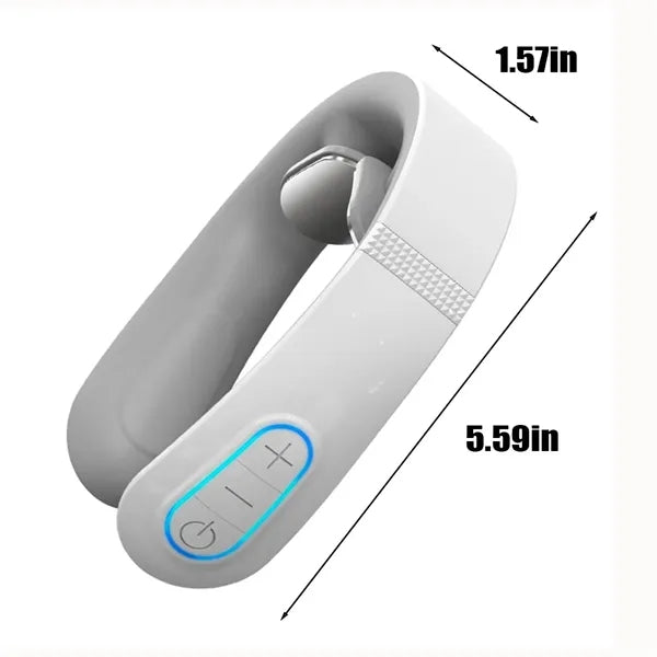 Mini portable deep heated neck massager for pain relief