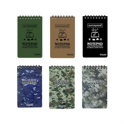 Waterproof Pocket Notepad with Stone Paper