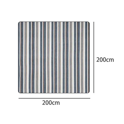 Outdoor Picnic Waterproof Blanket with Leather Straps