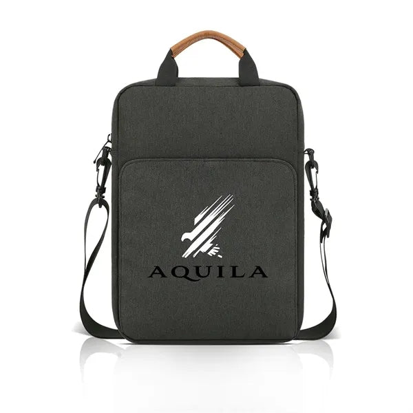Crossbody Laptop Bag With Leather Handle