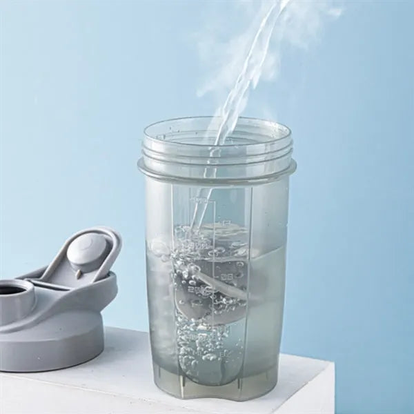 14oz Outdoor Sports And Fitness Plastic Shaker Bottle Cups