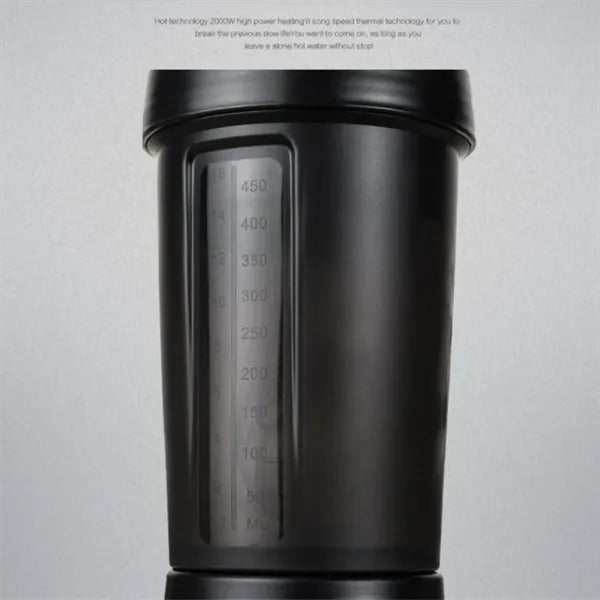 22 Oz Protein Shaker Bottle With Storage Compartment