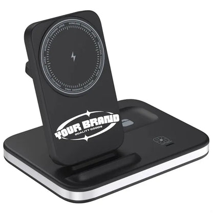 3 in 1 Foldable Magnetic Charger Night Light Portable